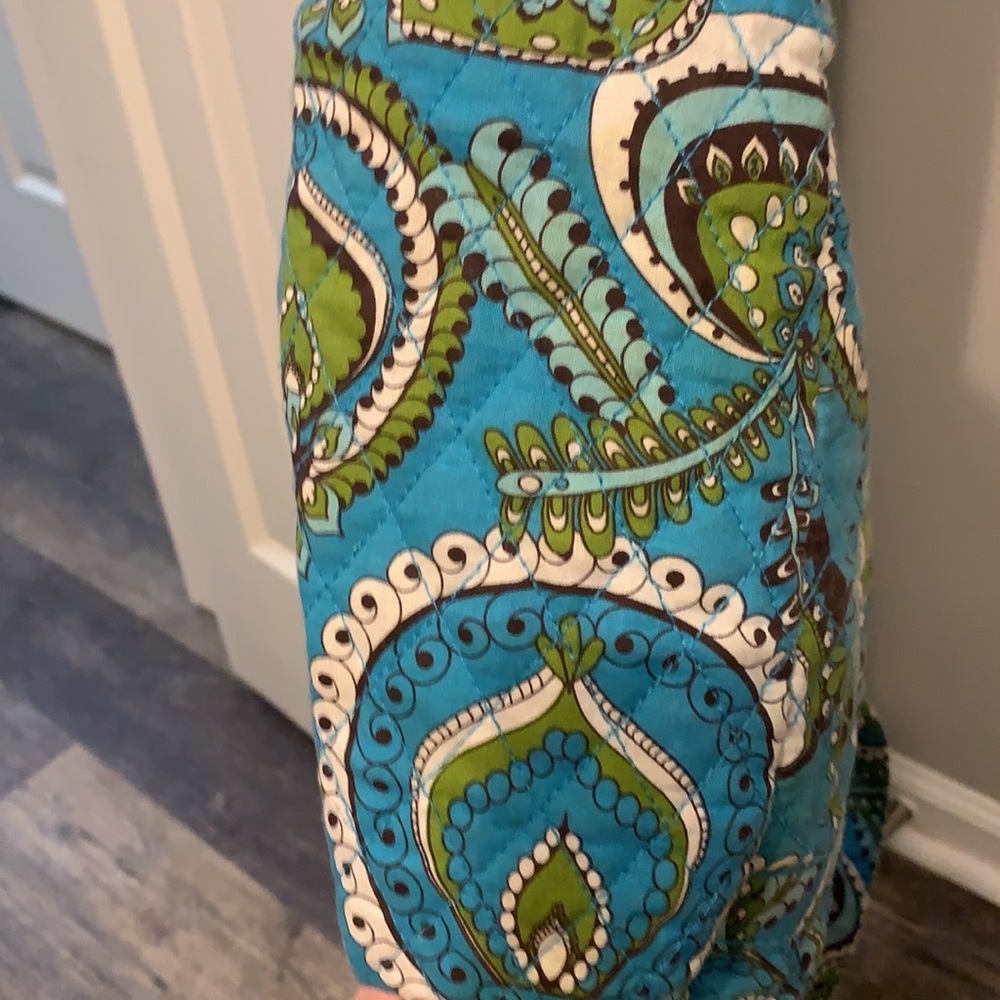 print Purse w/change or phone pouch & zip - pocket preowned - Picture 4 of 4